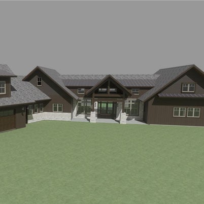 Modern home from 2022 Dwell contest submission featuring Andersen Windows.