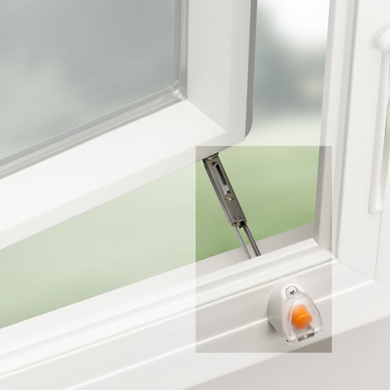 Casement window opening control devices