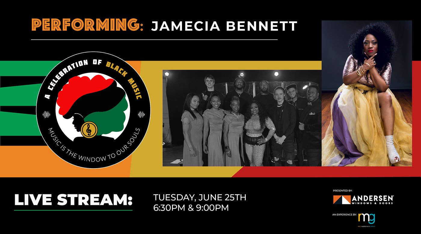 black music month image of musicians and singers