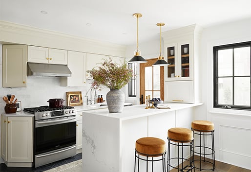 Rashida Banks Kitchen Renovation Project with Andersen Entry Door