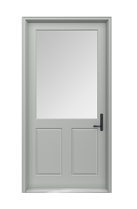 Straightline (179) Gray Entry Door
