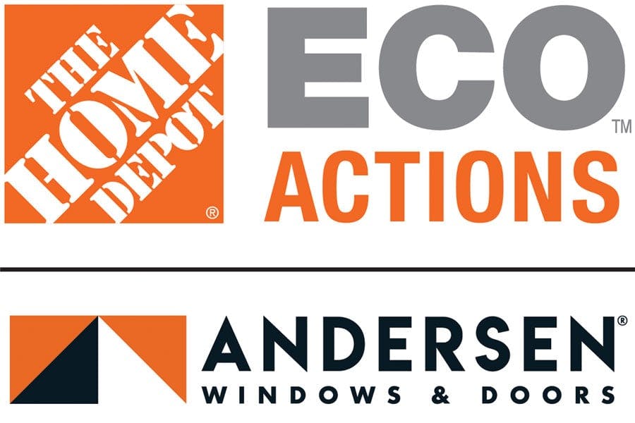 Andersen Recognized as an Eco Actions Partner by The Home Depot